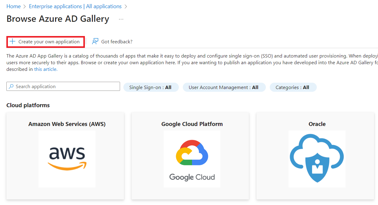 azure-create-application