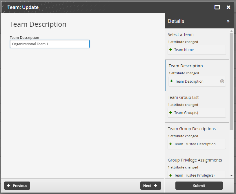 team-update-description