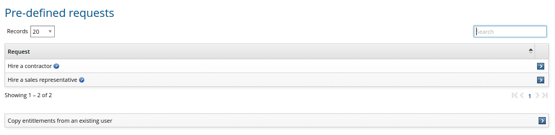 Create a new profile menu