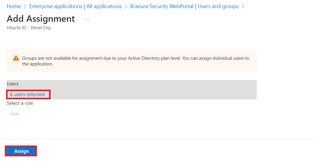 azure-assign
